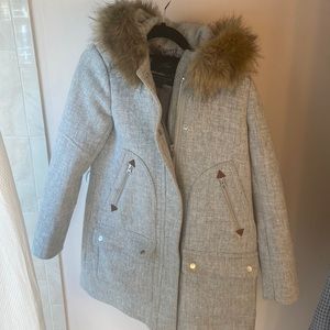 New chateau parka in Italian stadium-cloth